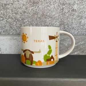 Starbucks mug You Are Here Collection Texas